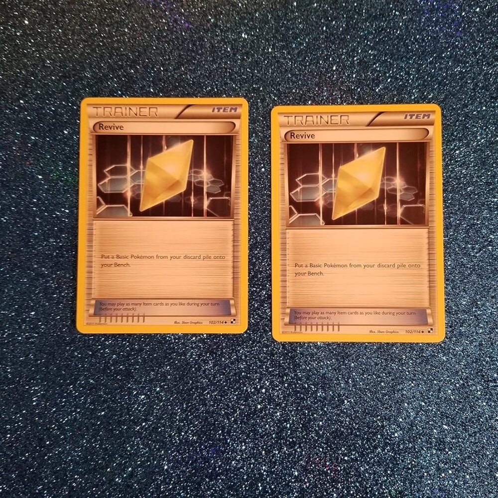 Pokemon® Card Lot 002 Cards REVIVE Pokemon Black and White (102)